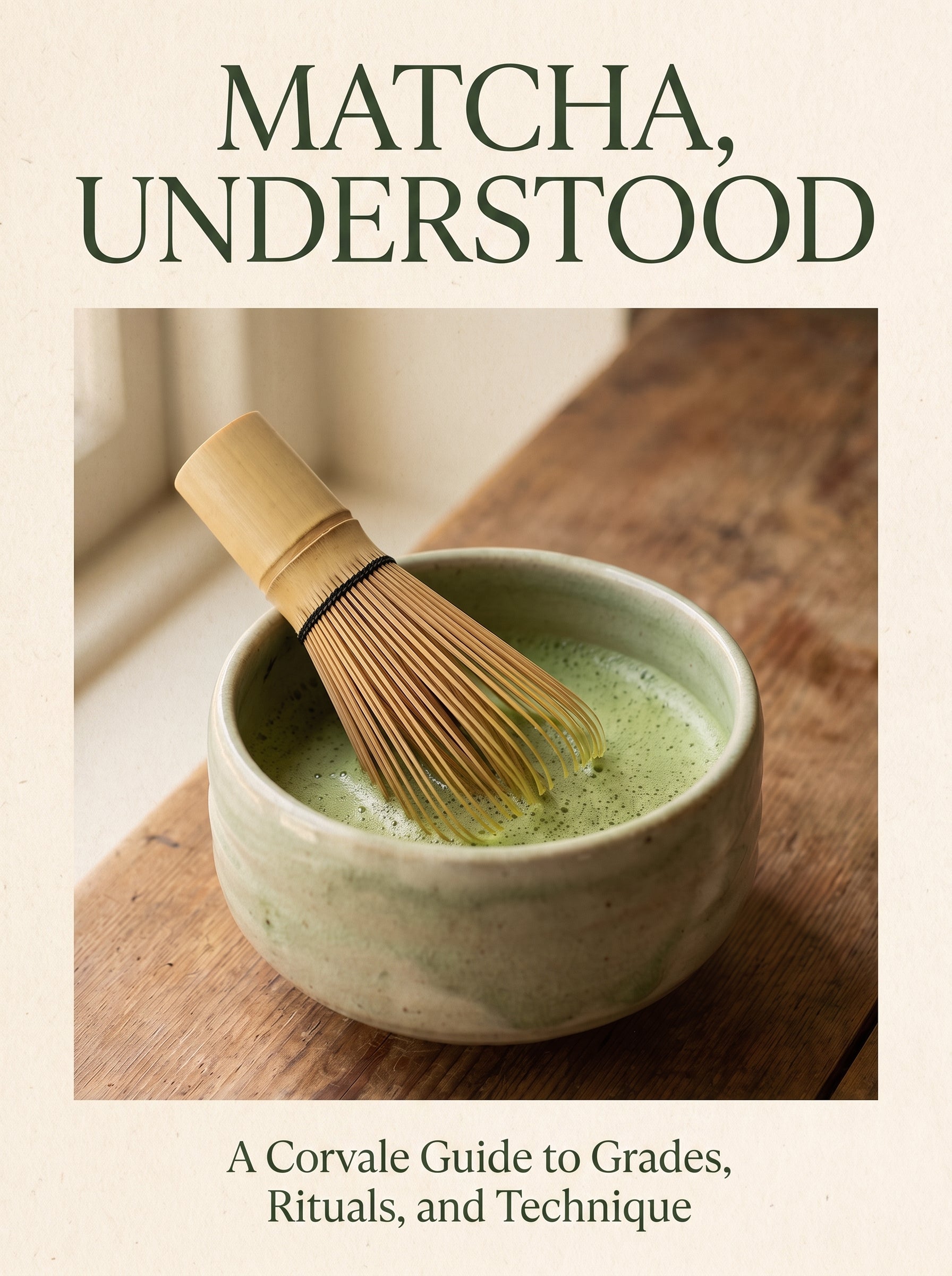 Corvale's Matcha Beginner Guide